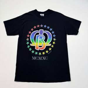 VTG 1990 The Moody Blues “MCMXC” Tour Rock Band S/S T-Shirt Size Large